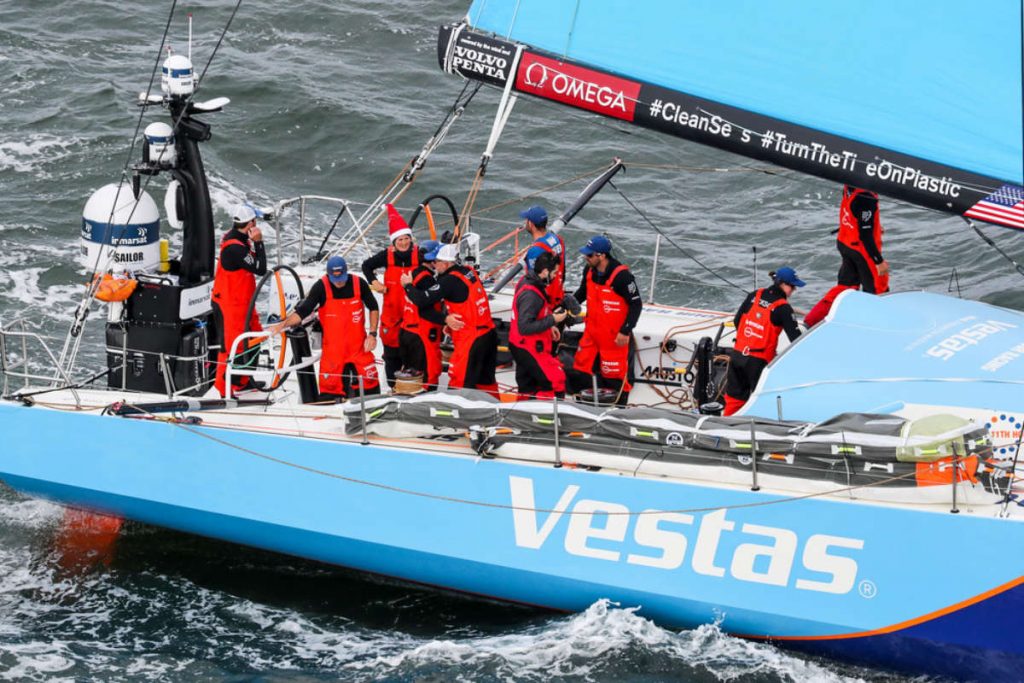 Podium Fnish for Vestas 11th Hour Racing on Christmas Day