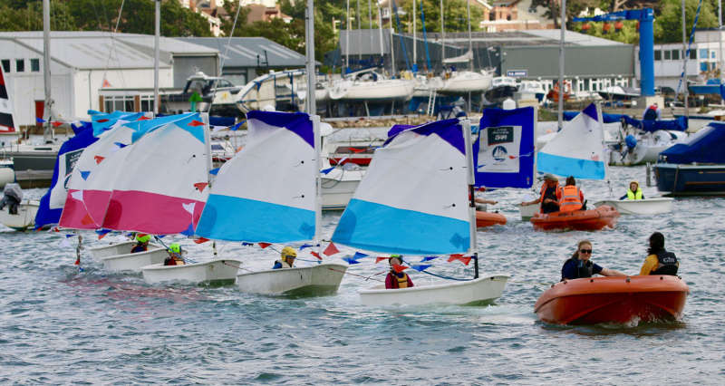 Hamble River Sailing Club Centenary Founders Day Sail Past