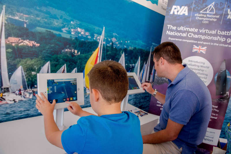 Battle it out live on stage against top GBR eSailing sailors