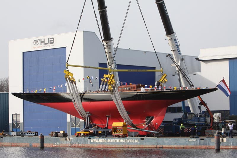 HyPS to deliver 84kW clean power battery system to J-Class Rainbow