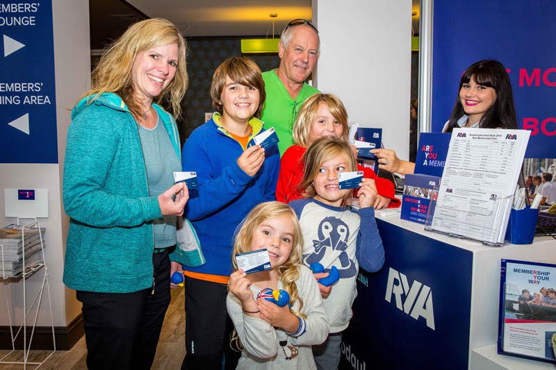 New look RYA Membership proves popular at Southampton Boat Show