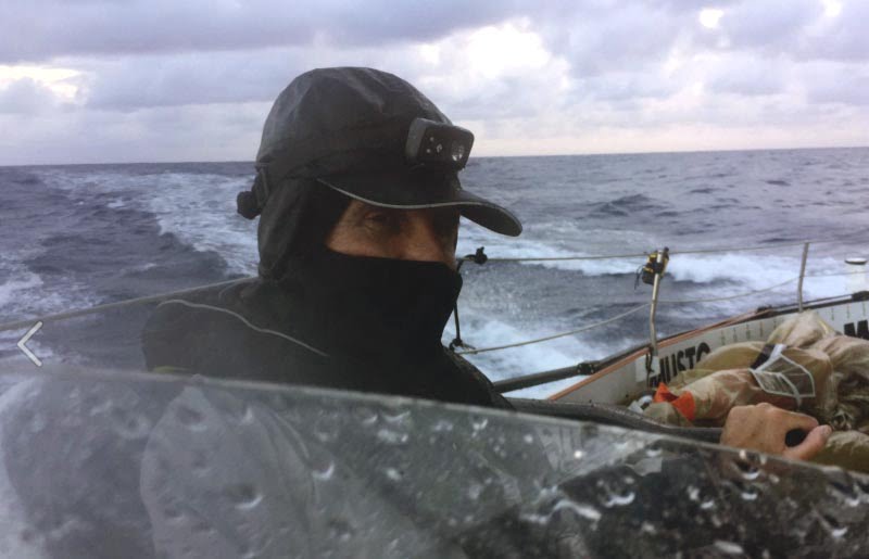 Phaedo3's Brian Thompson's showing his game face earlier this week  © Phaedo3