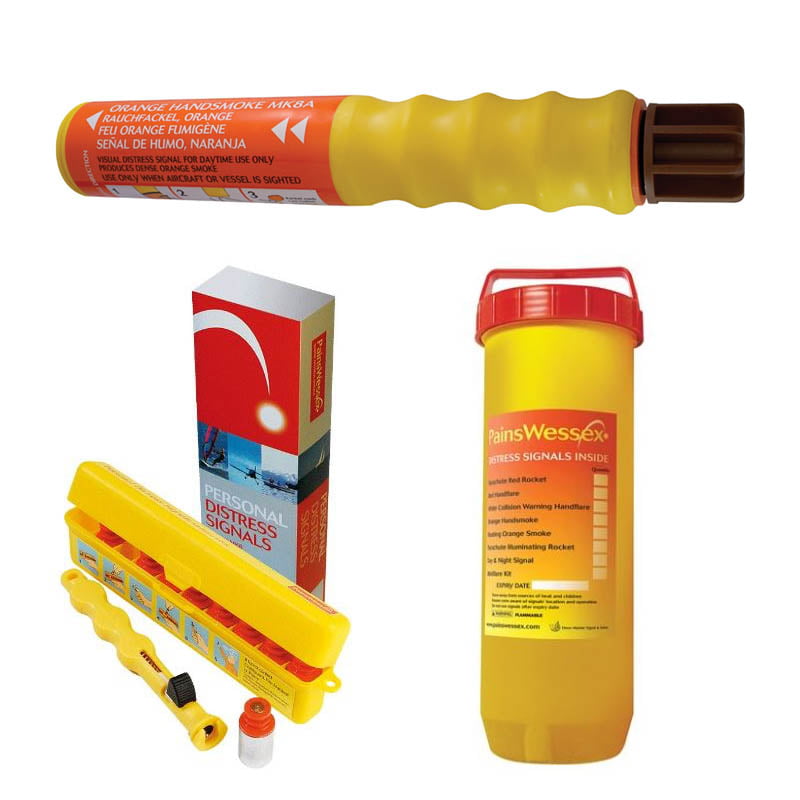 Distress flares for leisure users