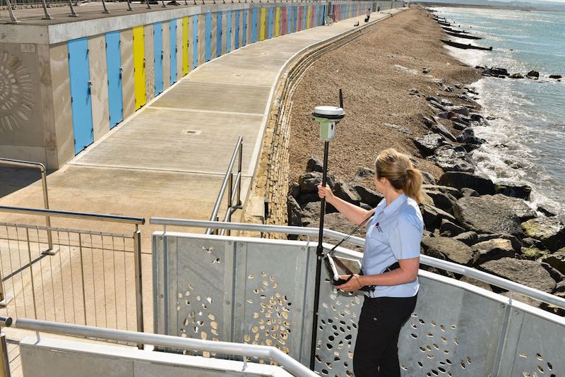 New Milford on Sea beach huts added to the mapping database for GB