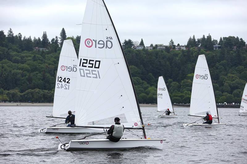 RS Aeros at Seattle's Turkey Bowl Regatta