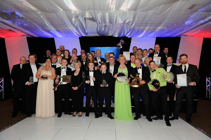 Celebrating powerboat racing success at RYA Gala Awards Ceremony