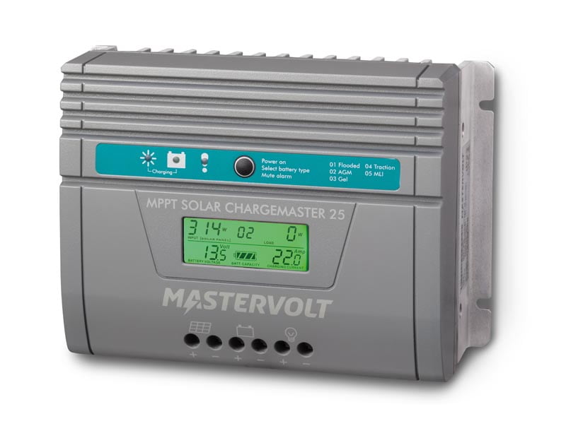 Thirty percent more efficiency from solar panels with innovative Mastervolt Charge Regulators