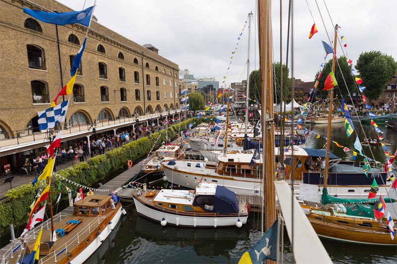 St Katharine Docks Classic Boat Festival 2015