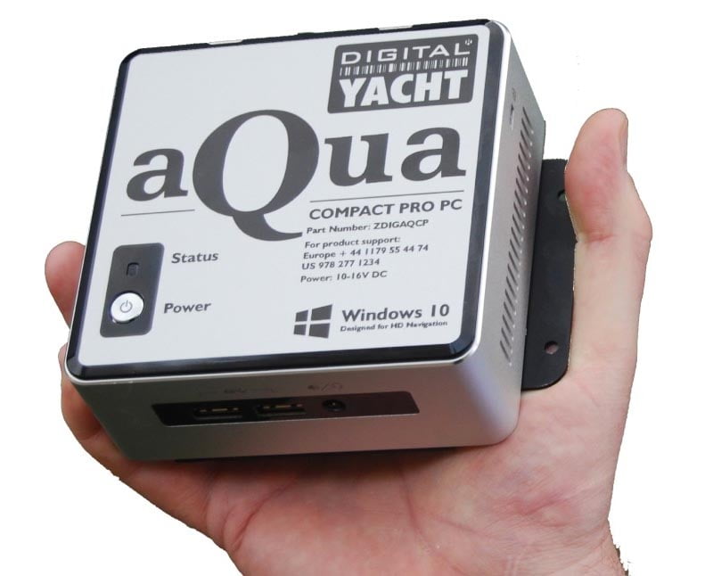 Digital Yacht's Aqua Compact Pro marine PC makes a splash at the London Boat Show