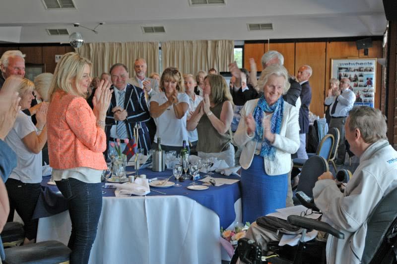 Eastleigh MP Mims Davies (left)