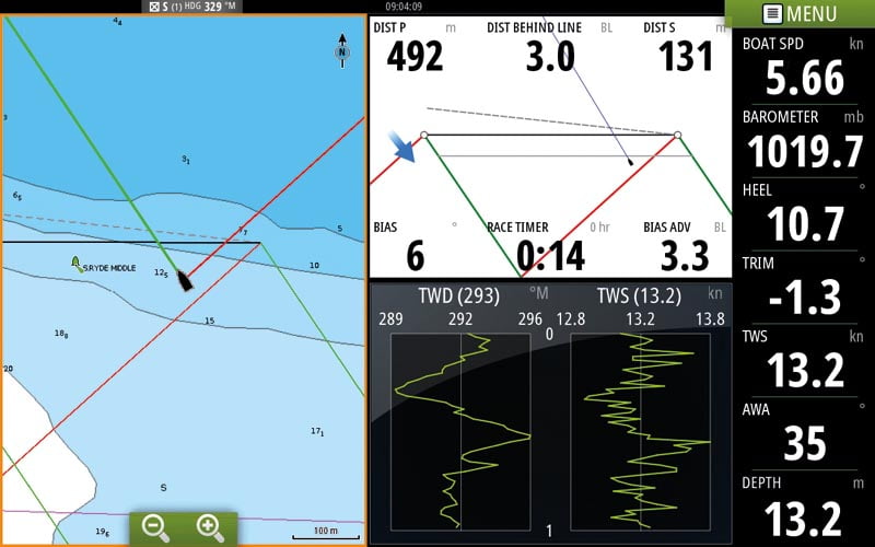 B&G RACEPANEL Software Update For The Award Winning Zeus2