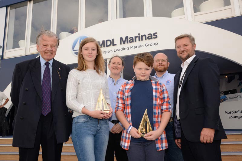Young people celebrated at MDL Sail Training Awards