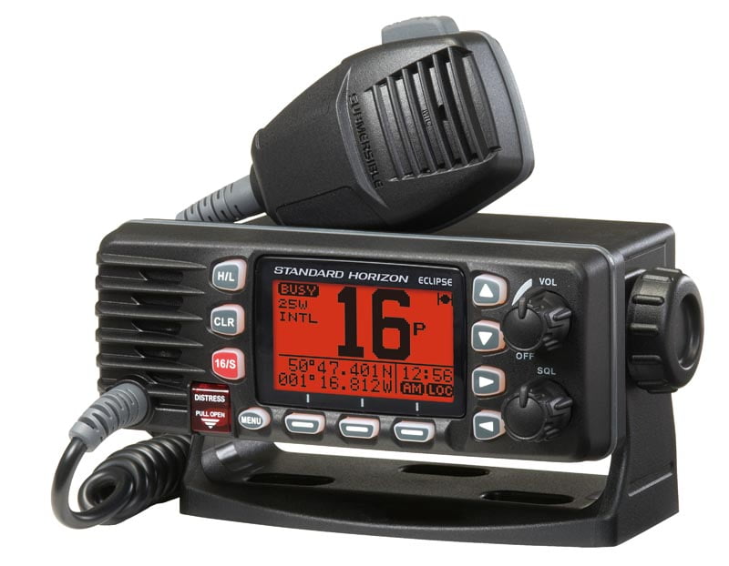 The new GX1300E Eclipse DSC VHF from Standard Horizon