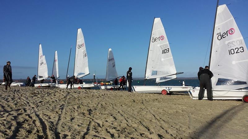 RS Aero UK Youth Squad Winter training