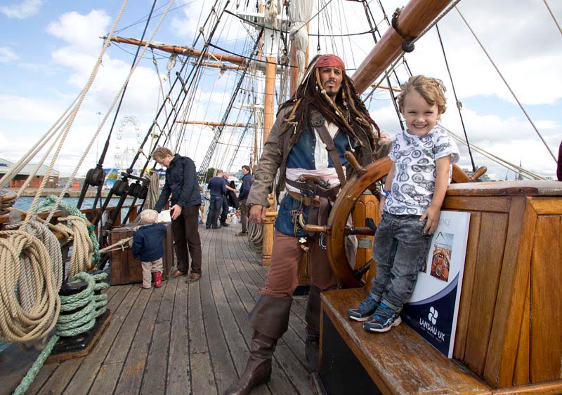 Pirates of the Solent - Visitors invited to walk the plank at the Southampton Boat Show