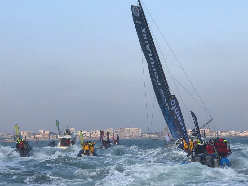 Armel Le Cléac'h wins the Vendée Globe 2016-17 in record time
