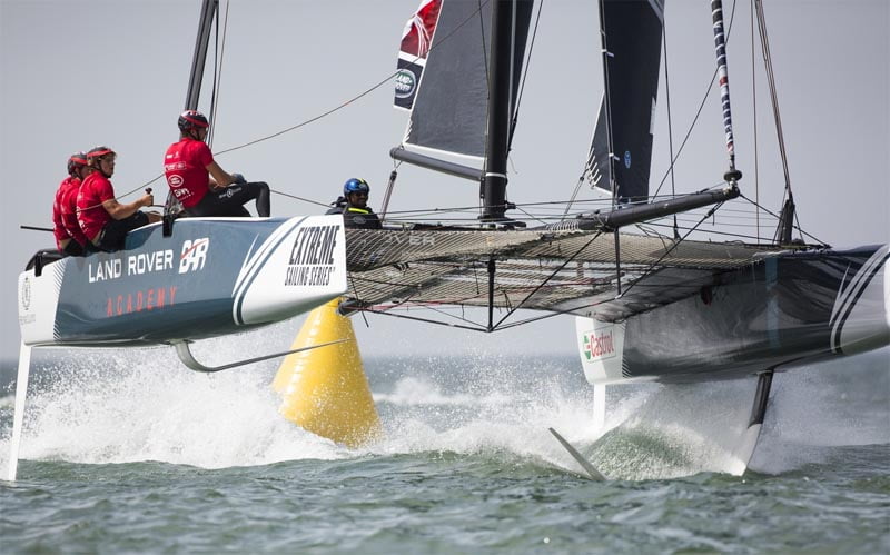 Land Rover BAR Academy headed to Weymouth and Portland for quality training © Land Rover BAR