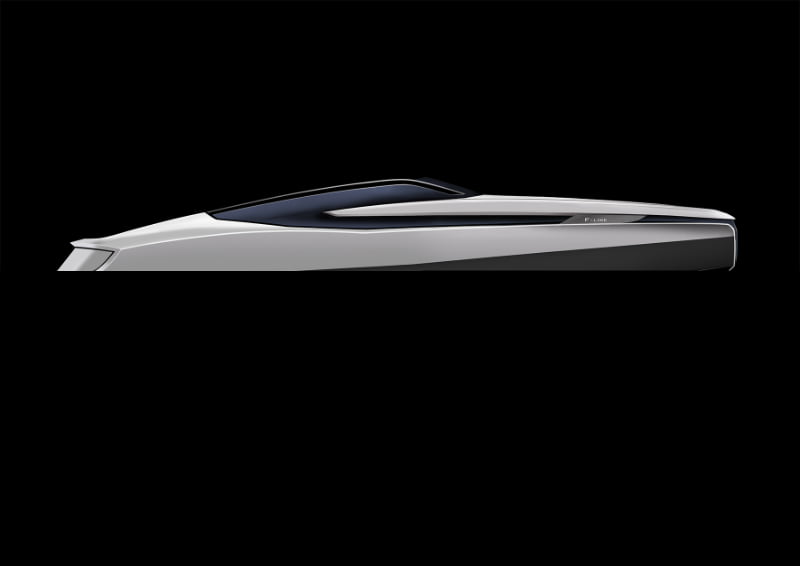 Design concept of the new Fairline 33 by Fairline Yachts