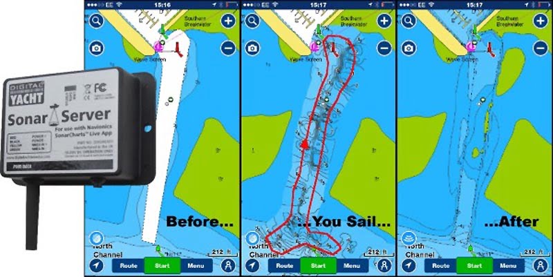 Build Better Charts with Sonar Server from Digital Yacht