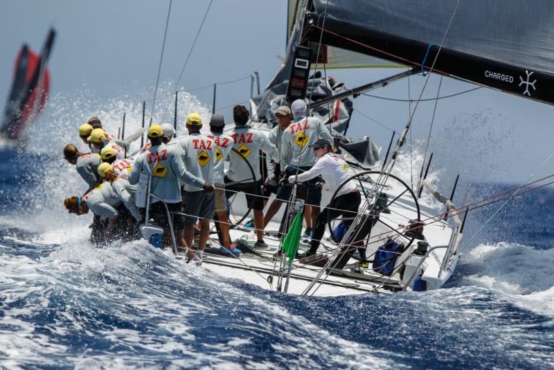 Bernie Evan Wong's Antigua TP52 Team Taz-Conviction