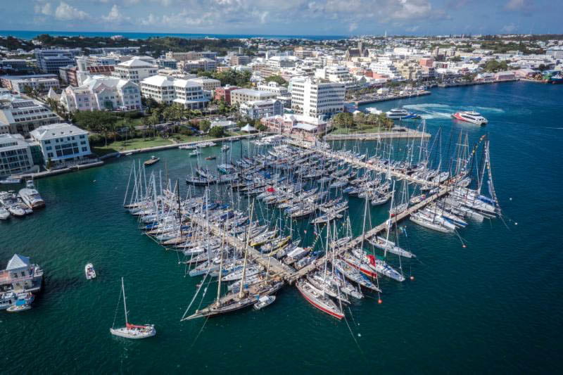 Royal Bermuda Yacht Club ready for the Antigua Bermuda Race arrivals in May   © Bermuda Aerial Media