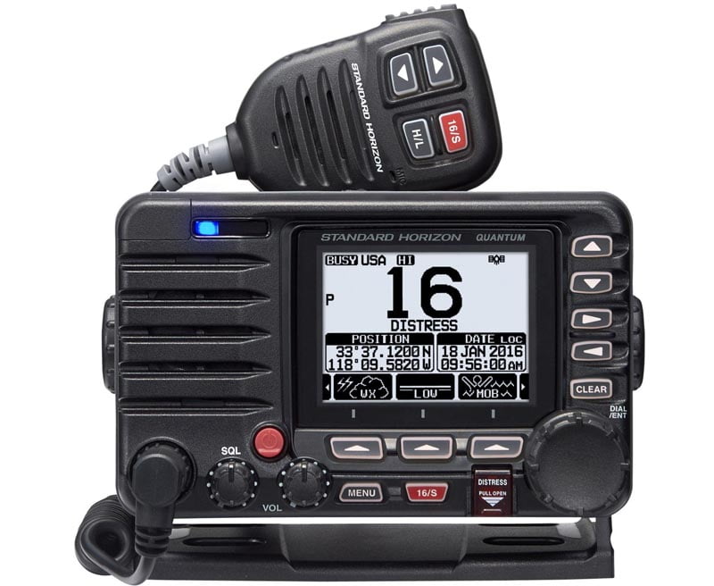 Standard Horizon launches feature packed GX-6000E - high specification DSC VHF with built in AIS receiver
