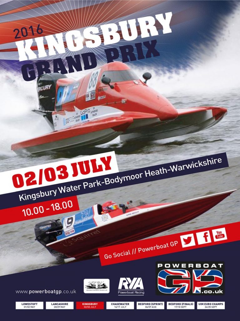 Powerboat GP goes into overdrive in mid-way season competition !