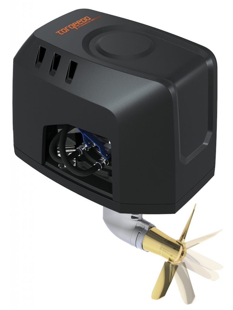 Torqeedo’s Deep Blue Saildrive motor