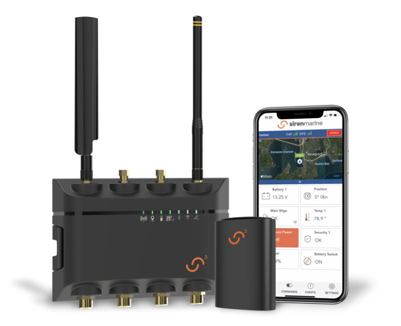 The Siren Marine technology can be fitted on any boat of any size, sailing or motor yacht, and can be installed directly by the owner.