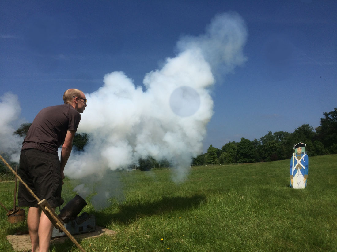 cannon firing eventive