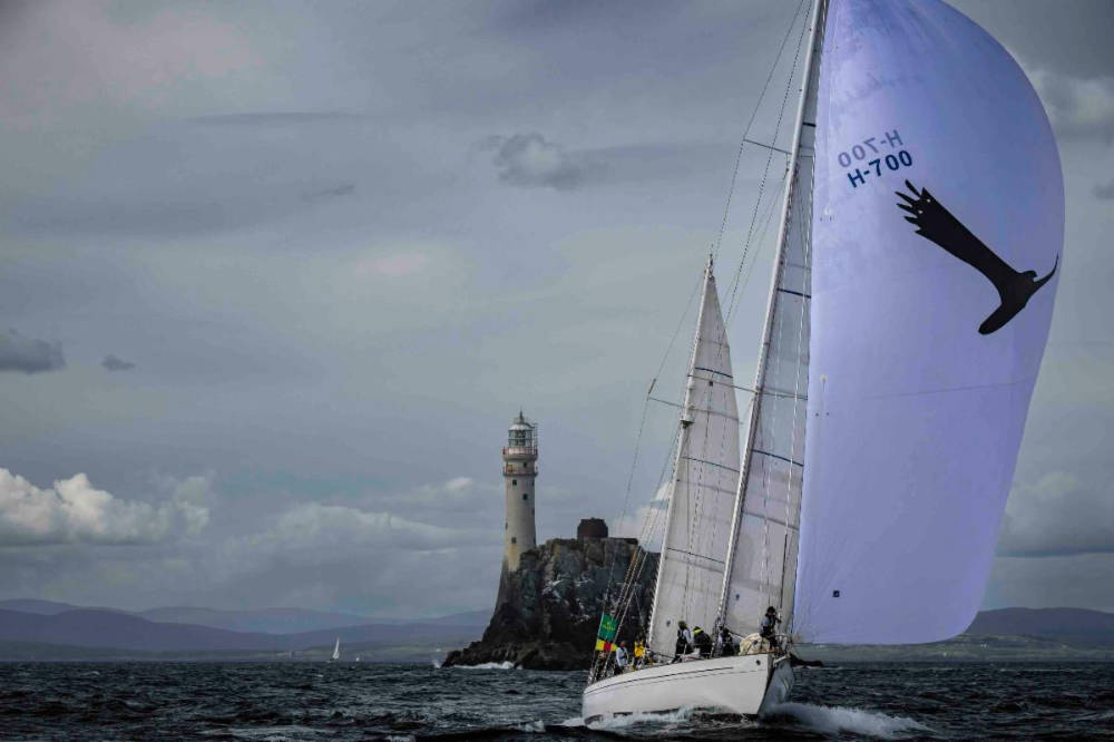 Ermanno Traverso's 1961 line honours winner Stormvogel returns for a third consecutive race © ROLEX/Kurt Arrigo
