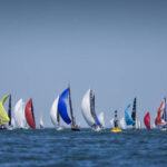Start of the Cowes Dinard St Malo Race © Paul Wyeth/RORC