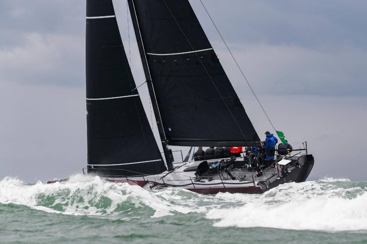 Ino Noir before her retirement from the Rolex Fastnet Race © Rick Tomlinson/RORC